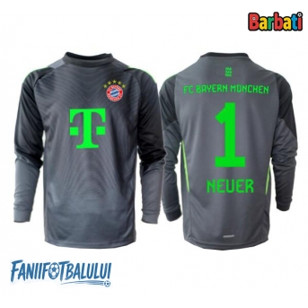 Bayern Munich Manuel Neuer #1 Portarii Tricou Fotbal Replică 2025-26 Barbati Deplasare Mâneci Lungi